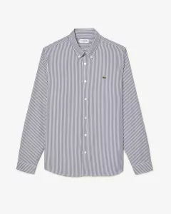 CAMISA DEL ALGODÓN SUPIMA A RAYAS REGULAR FIT LACOSTE - CH 4187 - 522