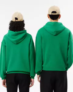 SUDADERA UNISEX CON CAPUCHA LOOSE FIT LACOSTE - SH 2754 - LDM