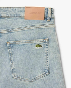 JEANS DE 5 BOLSILLOS CORTE SLIM ÍNDIGO LACOSTE - HH 5019 - MKU - By Marconi Boutique - Lacoste 