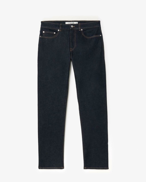 JEANS DE 5 BOLSILLOS CORTE SLIM LACOSTE - HH 5019 - ML4