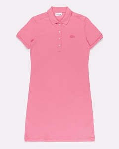 VESTIDO POLO DE MUJER EN ALGODÓN STRETCH LACOSTE - EF 5473 - 2R3