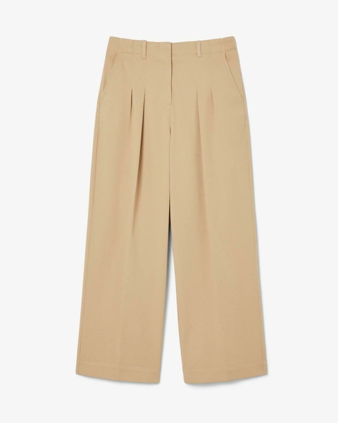 PANTALÓN WIDE FIT EN GABARDINA LACOSTE - HF 0205 - 02S - comprar online