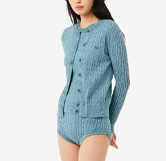 CARDIGAN TEJIDO CON EFECTO LAVADO LACOSTE - AF 9584 - HD9 - By Marconi Boutique - Lacoste 
