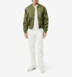 Imagen de SWEATER DE ALGODÓN ACANALADO CON CIERRE LACOSTE - AH 9312 - CI9