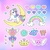 Planchas de stickers 10 x 10cm por 50 unidades - tienda online