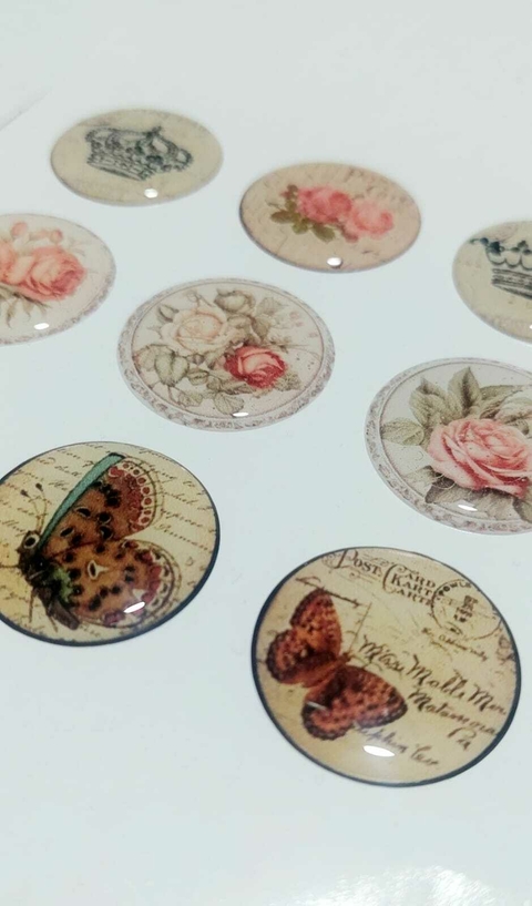 DOMES AUTOADHESIVOS 1 PLANCHA 10 X 10CM