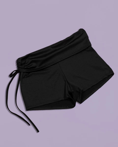 Short Microfibra Tiras