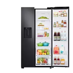Heladera SAMSUNG 685L Family Hub BLACK - REFRIGERACION POLAR