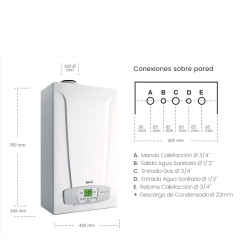 Caldera Baxi Duo Tec Compact 24 - DT24 - Condensación/Doble Servicio en internet