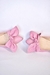 15343 - Sapatinho Flat Laço Rosa Sweet - Doce Caju Brasil