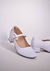 7930 - Sapatinho Mary Jane Branco Glitter - comprar online