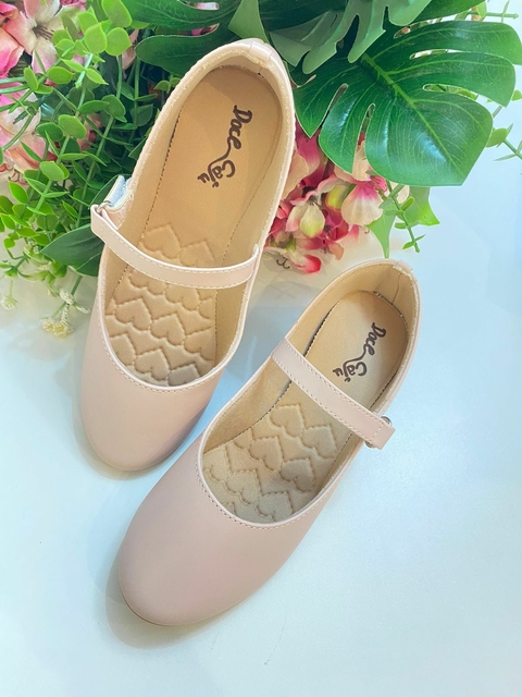 12750 - Sapato Basic Color Rosa Algodão