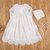Vestido coleção Batismo - Clara (acompanha touca)
