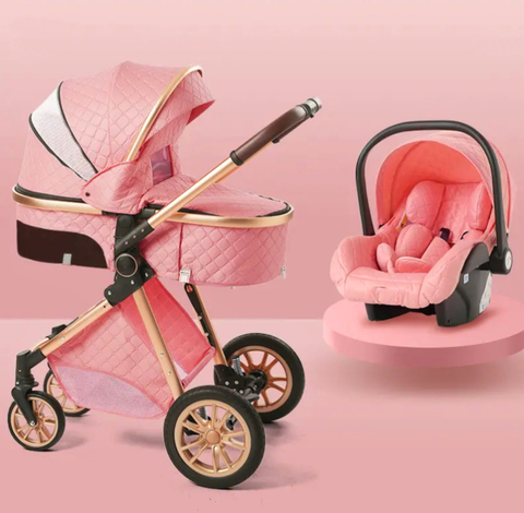 Bolina 3 em 1 - Kit Travel System composto por: Moisés, carrinho de passeio e bebê conforto