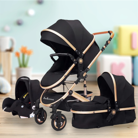 PRONTA ENTREGA - Belecoo Confort 3 em 1 com Moisés, carrinho de passeio e bebê conforto - comprar online