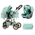 Super lançamento! Modelo Dreams - Kit Travel System 3 em 1 (Moisés, carrinho e bebê conforto)