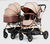 Carrinho para gêmeos 2 em 1 - Belecoo Twins - Moisés e Passeio na internet