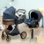 Pronta entrega - Kit Bolina 3 em 1 - Moisés, carrinho de passeio e bebê conforto - comprar online