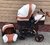Belecoo Luxury 3 em 1 - Moisés, carrinho e bebê conforto