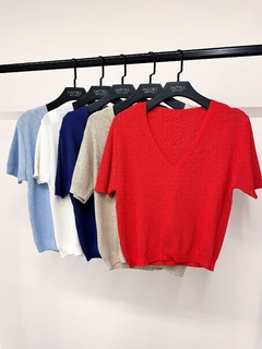 BLUSA TRICOLINA - Daztrez Boutique Moda Feminina: Especialista em roupas femininas seguindo as últimas tendências do mundo fashion.