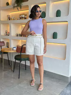 SHORT FRESH ALFAIATARIA - Daztrez Boutique Moda Feminina: Especialista em roupas femininas seguindo as últimas tendências do mundo fashion.