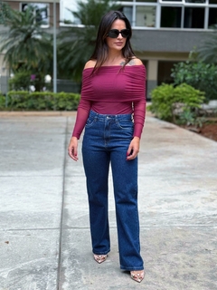 CALÇA JEANS RETA CAROLINE - comprar online