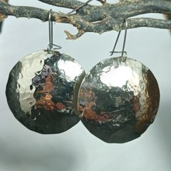 Aros Alpaca Redondos martillados