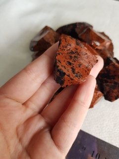 Obsidiana Caoba en bruto