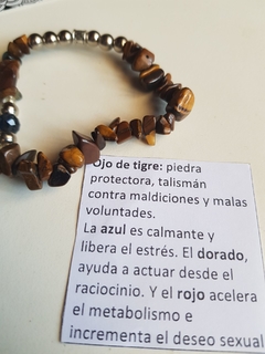 Pulsera piedras escallas - tienda online