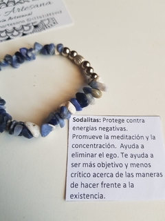 Pulsera piedras escallas - tienda online