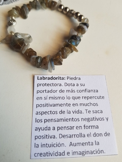 Pulsera piedras escallas
