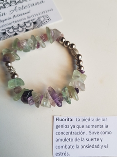 Pulsera piedras escallas en internet