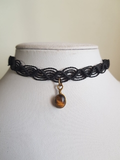 choker macrame - tienda online