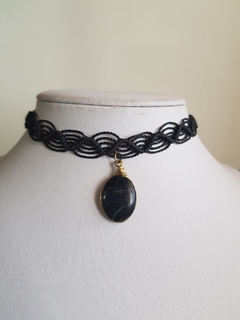 choker macrame en internet