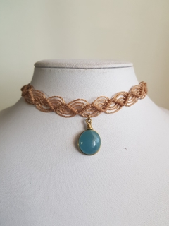 choker macrame - Ilusión Artesana