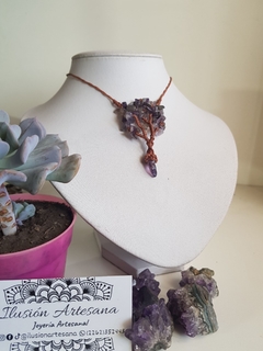 Arboles de la Vida de Macramé y piedras - Ilusión Artesana