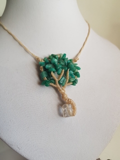 Arboles de la Vida de Macramé y piedras