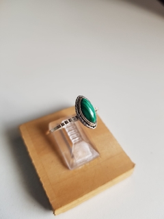 Anillo Plata Malaquita en internet