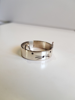 Anillo Gatito Alpaca - tienda online