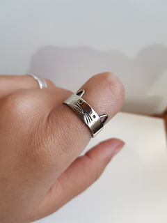 Anillo Gatito Alpaca - comprar online