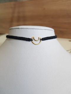 Imagen de choker nudo de bruja y luna