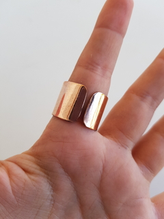 Anillo cobre liso - Ilusión Artesana