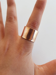 Anillo cobre liso - tienda online