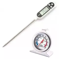 TERMOMETRO ESPETO - 24,5cm (INOX) solrac