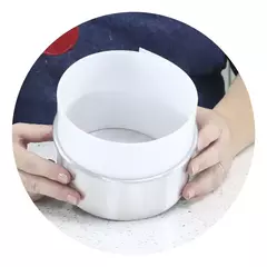 ARO MANTA PARA BOLO - PEAD - 12CM X 100CM X 0,1CM - BRANCO SOLRAC na internet
