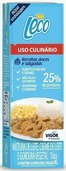 CREME CULINARIO LECO 1KG /1L 25% DE GORDURA