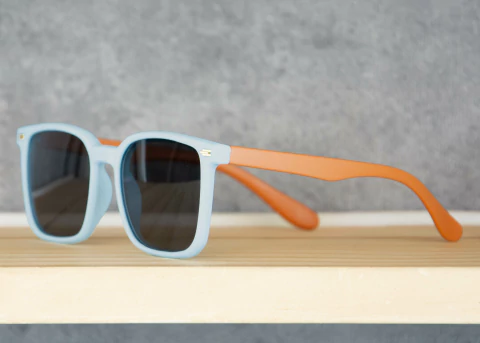 Óculos Infantil Ariel Azul Claro