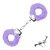 Algema de Metal Love Cuffs com Pelúcia