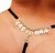 Fio Strass com Frase Cachorra Tallyta Moda Apimentada
