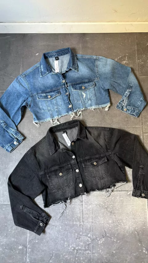 Campera Corta Jaspeada